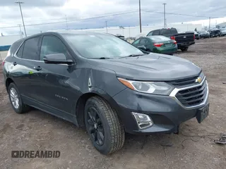 2019 Chevrolet Equinox LT with VIN 2GNAXKEV0K6230221, listed as a IAAI auction lot 42029818 with 63,190 mi miles and . Bid and sale history available at DreamBid. Image 1.