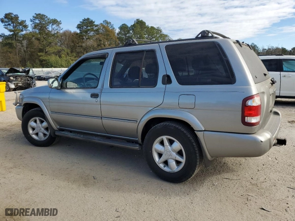 2001 Nissan Pathfinder LE with VIN JN8DR07X51W502046, listed as a Copart auction lot 42756345 with 202,088 mi miles and Salvage Title. Bid and sale history available at carsss.com. Image 2.