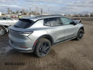 2024 Chevrolet Equinox EV RS z VIN 3GN7DRRR4RS298610, wystawiony jako Copart lot #82022534 z przebiegiem 3 090 mil mil oraz Szkoda całkowita • Salvage title. Historia ofert i sprzedaży dostępna na DreamBid. Obrazek 3.