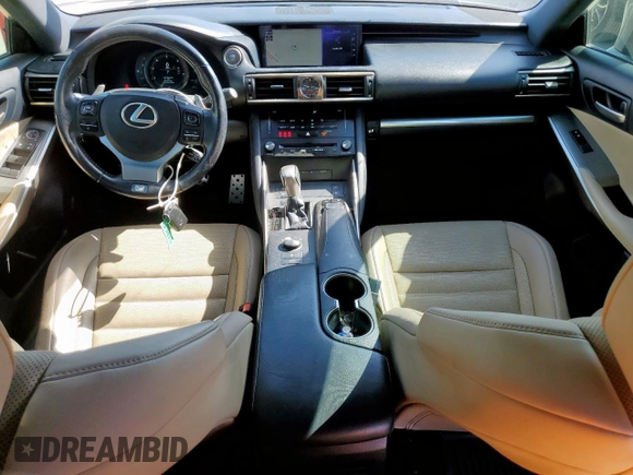 2018 Lexus IS 300 z VIN JTHBA1D26J5075568, wystawiony jako Copart lot #52537325 z przebiegiem 141 430 mil mil oraz Szkoda całkowita • Salvage title. Historia ofert i sprzedaży dostępna na DreamBid. Obrazek 8.
