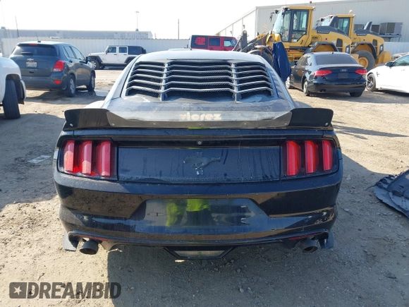 2015 Ford Mustang V6 with VIN 1FA6P8AM4F5349329, listed as a IAAI auction lot 41699016 with 112,008 mi miles and . Bid and sale history available at DreamBid. Image 17.