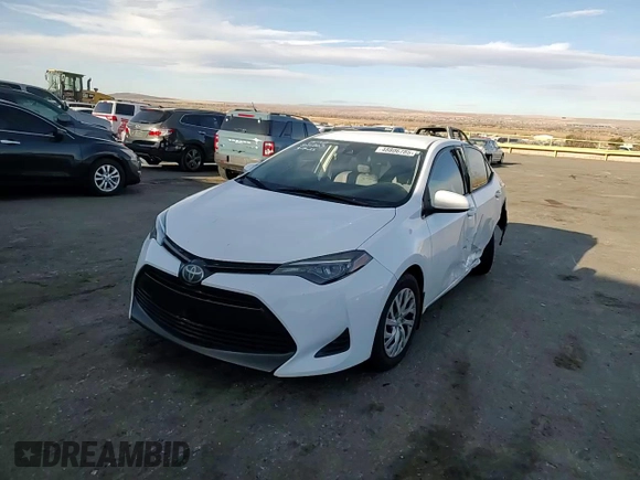 2019 Toyota Corolla L with VIN 2T1BURHE3KC244915, listed as a Copart auction lot 48806785 with 131,372 mi miles and Salvage Title. Bid and sale history available at DreamBid. Image 10.