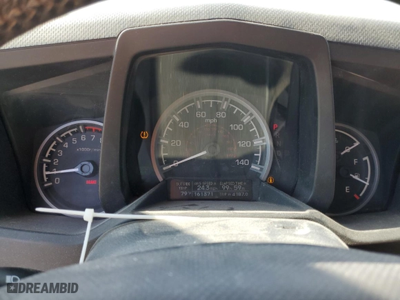 2011 Honda Ridgeline RTL with VIN 5FPYK1F59BB451560, listed as a Copart auction lot 53378295 with 161,371 mi miles and Salvage Title. Bid and sale history available at carsss.com. Image 9.