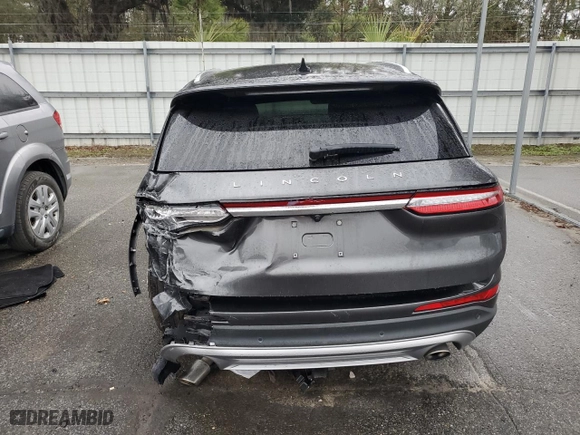 2020 Lincoln Corsair Standard with VIN 5LMCJ1C9XLUL24878, listed as a Copart auction lot 86145344 with 49,956 mi miles and Salvage Title. Bid and sale history available at carsss.com. Image 6.