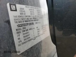 2015 Chevrolet Colorado 4WD Z71 z VIN 1GCGTCE37F1236156, wystawiony jako Copart lot #54987475 z przebiegiem 198 656 mil mil oraz Szkoda całkowita • Salvage title. Historia ofert i sprzedaży dostępna na DreamBid. Obrazek 12.