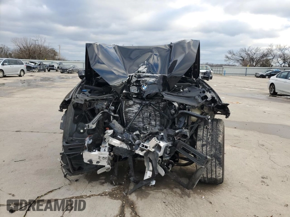 2022 BMW X5 sDrive40i with VIN 5UXCR4C01N9K96301, listed as a Copart auction lot 87514625 with 0 mi miles and Salvage Title. Bid and sale history available at carsss.com. Image 5.