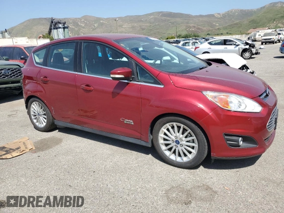 2014 Ford C-Max Energi SEL with VIN 1FADP5CU6EL503729, listed as a Copart auction lot 59785624 with 103,741 mi miles and Salvage Title. Bid and sale history available at carsss.com. Image 4.