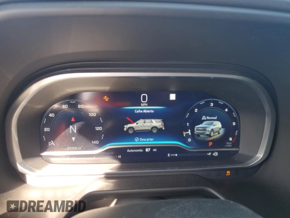 2023 Chevrolet Tahoe LT with VIN 1GNSCNKD6PR274698, listed as a Copart auction lot 49871025 with 85,319 mi miles and Salvage title. Bid and sale history available at DreamBid. Image 9.