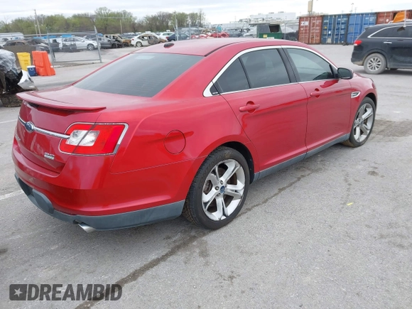 2010 Ford Taurus SHO with VIN 1FAHP2KT4AG122263, listed as a IAAI auction lot 41930902 with 128,977 mi miles and . Bid and sale history available at DreamBid. Image 4.
