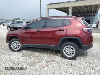 2021 Jeep Compass Freedom with VIN 3C4NJDAB5MT599920, listed as a Copart auction lot 52577865 with 61,963 mi miles and Non Repairable. Bid and sale history available at carsss.com. Image 2.
