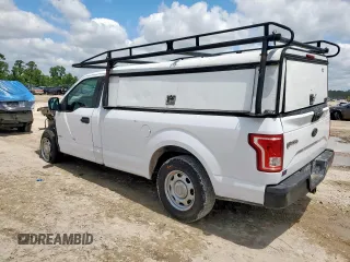 2016 Ford F-150 XL with VIN 1FTNF1CG0GKD81110, listed as a Copart auction lot 57208315 with 211,574 mi miles and Salvage title. Bid and sale history available at DreamBid. Image 2.
