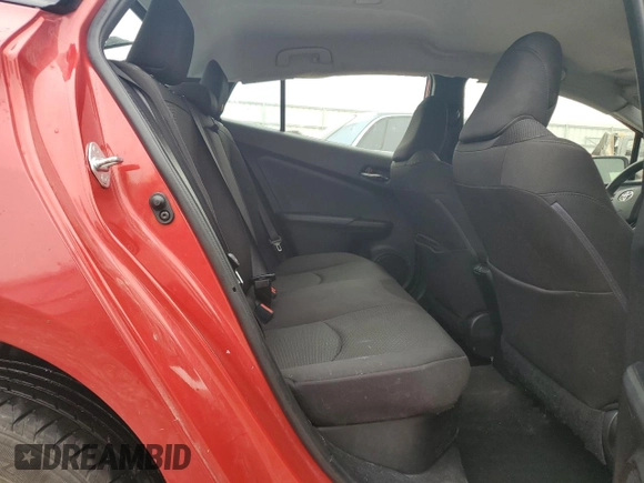 2019 Toyota Prius LE with VIN JTDL9RFU7K3005859, listed as a Copart auction lot 61030765 with 74,022 mi miles and Salvage title. Bid and sale history available at DreamBid. Image 10.