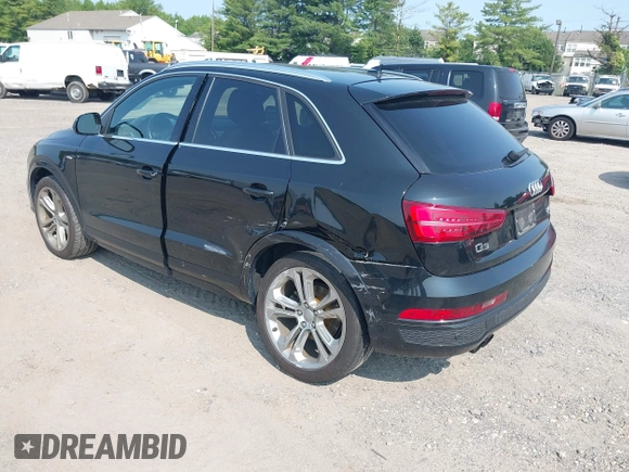 2017 Audi Q3 Prestige z VIN WA1GCCFS0HR015809, wystawiony jako IAAI lot #42405089 z przebiegiem 111 565 mil mil oraz . Historia ofert i sprzedaży dostępna na DreamBid. Obrazek 3.