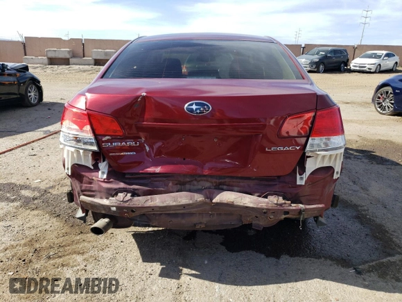 2012 Subaru Legacy Premium with VIN 4S3BMCC63C3042082, listed as a Copart auction lot 88227205 with 129,367 mi miles and Salvage title. Bid and sale history available at DreamBid. Image 6.