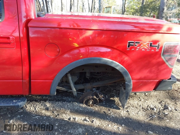 2011 Ford F-150 XLT with VIN 1FTFW1ET3BFC08634, listed as a IAAI auction lot 41452275 with 219,800 mi miles. Bid and sale history available at carsss.com. Image 6.