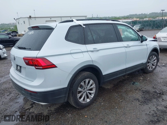 2019 Volkswagen Tiguan S with VIN 3VV0B7AX7KM031438, listed as a IAAI auction lot 42367337 with Not provided miles and . Bid and sale history available at DreamBid. Image 4.