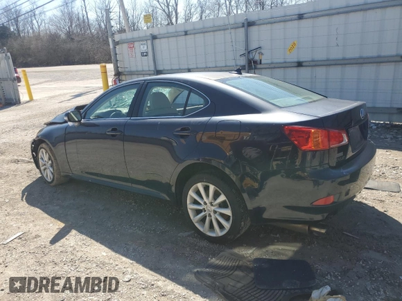2009 Lexus IS with VIN JTHCK262395033312, listed as a Copart auction lot 49245715 with 220,644 mi miles and Salvage Title. Bid and sale history available at carsss.com. Image 2.