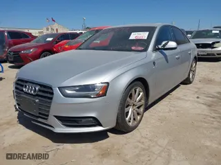 2013 Audi A4 Premium Plus with VIN WAUFFAFL7DN037942, listed as a IAAI auction lot 41766737 with 141,008 mi miles. Bid and sale history available at carsss.com. Image 2.