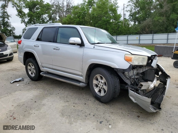 2010 Toyota 4Runner SR5 with VIN JTEZU5JR6A5010215, listed as a Copart auction lot 51412365 with 288,188 mi miles and Salvage Title. Bid and sale history available at carsss.com. Image 4.