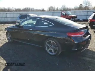 2018 Mercedes-Benz C 300 with VIN WDDWJ4KB4JF681717, listed as a Copart auction lot 45214955 with 153,470 mi miles and Salvage title. Bid and sale history available at DreamBid. Image 2.