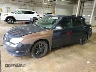 2006 Subaru Impreza i z VIN JF1GD676X6G517456, wystawiony jako Copart lot #61001205 z przebiegiem 185 796 mil mil oraz Szkoda całkowita • Salvage title. Historia ofert i sprzedaży dostępna na DreamBid. Obrazek 1.