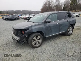 2013 Toyota Highlander Limited with VIN 5TDYK3EH9DS104888, listed as a Copart auction lot 45099905 with 161,025 mi miles and Salvage title. Bid and sale history available at DreamBid. Image 1.