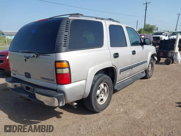2004 Chevrolet Tahoe LS with VIN 1GNEC13V44R169943, listed as a IAAI auction lot 42753658 with 175,766 mi miles and . Bid and sale history available at DreamBid. Image 4.