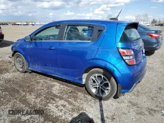 2017 Chevrolet Sonic LT with VIN 1G1JD6SBXH4153475, listed as a Copart auction lot 54544875 with 39,786 mi miles and Salvage Title. Bid and sale history available at carsss.com. Image 2.