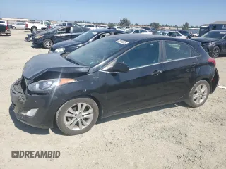 2013 Hyundai Elantra with VIN KMHD35LE4DU076456, listed as a Copart auction lot 62849825 with 160,506 mi miles and Salvage title. Bid and sale history available at DreamBid. Image 1.
