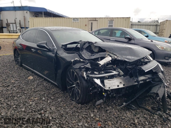 2021 Lexus LS с VIN JTHG5LGF9M5009816, выставлен на аукционе Copart как лот 45012835 с пробегом Не указан миль и Чистый • Clean title. История ставок и продаж доступна на DreamBid. Изображение 4.