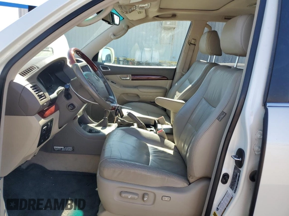 2008 Lexus GX 470 z VIN JTJBT20X480158763, wystawiony jako Copart lot #57632255 z przebiegiem 138 303 mil mil oraz Szkoda całkowita • Salvage title. Historia ofert i sprzedaży dostępna na DreamBid. Obrazek 7.