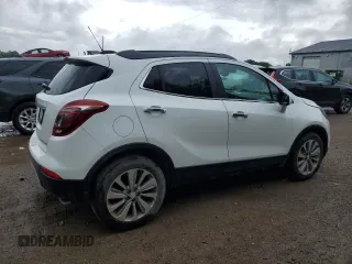 2017 Buick Encore Preferred with VIN KL4CJASB3HB117175, listed as a Copart auction lot 61460385 with 93,435 mi miles and Salvage title. Bid and sale history available at DreamBid. Image 3.