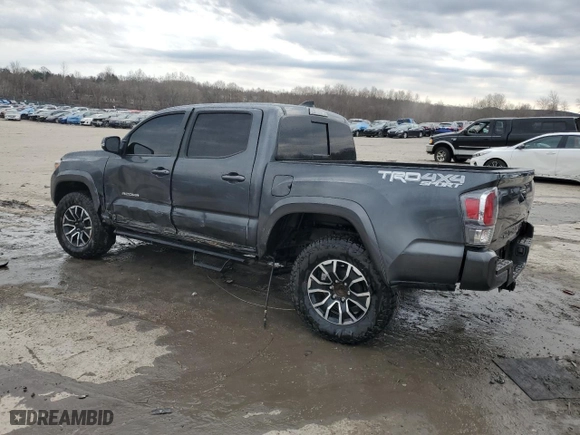 2023 Toyota Tacoma 4WD SR with VIN 3TMCZ5AN0PM582974, listed as a Copart auction lot 48390905 with 26,916 mi miles and Salvage Title. Bid and sale history available at carsss.com. Image 2.
