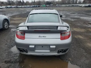 2007 Porsche 911 Turbo with VIN WP0AD29997S784019, listed as a Copart auction lot 52863775 with 0 mi miles and Salvage Title. Bid and sale history available at carsss.com. Image 6.