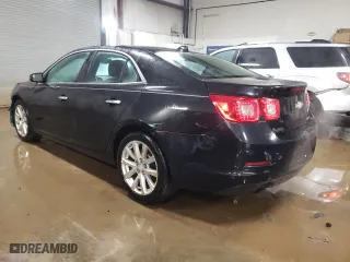 2013 Chevrolet Malibu LTZ with VIN 1G11J5SX6DF216858, listed as a Copart auction lot 44943265 with 124,962 mi miles and Salvage Title. Bid and sale history available at carsss.com. Image 2.