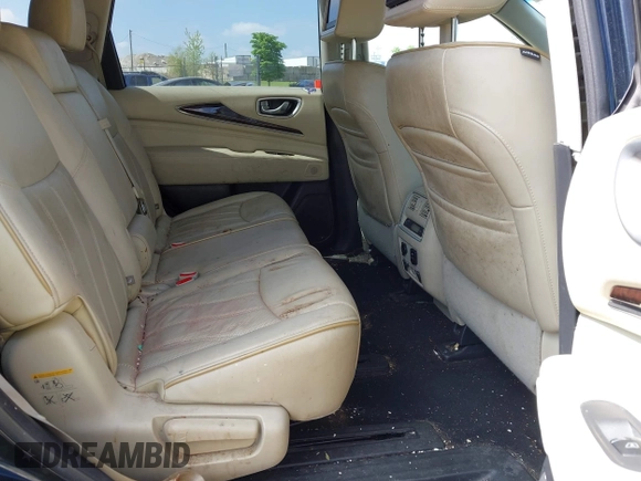 2015 Infiniti QX60 with VIN 5N1AL0MM8FC520975, listed as a IAAI auction lot 42261719 with 125,732 mi miles and . Bid and sale history available at DreamBid. Image 8.