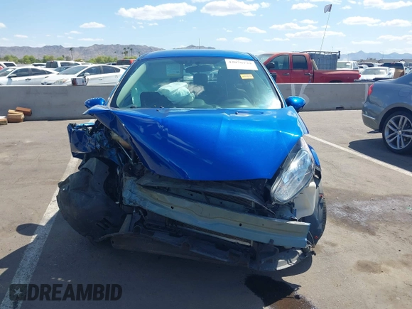2018 Ford Fiesta SE with VIN 3FADP4EJ7JM110795, listed as a IAAI auction lot 42076739 with 1 mi miles. Bid and sale history available at carsss.com. Image 6.