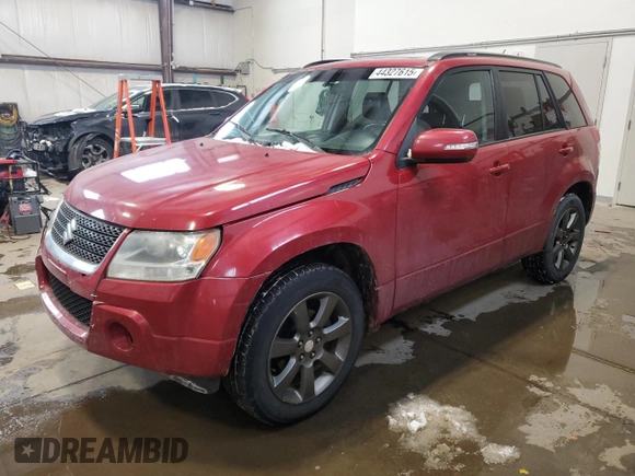 2012 Suzuki Grand Vitara Limited z VIN JS3TD0D7XC4101053, wystawiony jako Copart lot #44327615 z przebiegiem 272 451 mil mil oraz Szkoda całkowita • Salvage title. Historia ofert i sprzedaży dostępna na DreamBid. Obrazek 1.