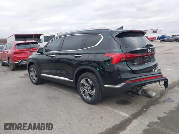 2023 Hyundai Santa Fe SEL with VIN 5NMS3DAJ5PH578071, listed as a IAAI auction lot 41738553 with 40,069 mi miles and . Bid and sale history available at DreamBid. Image 3.
