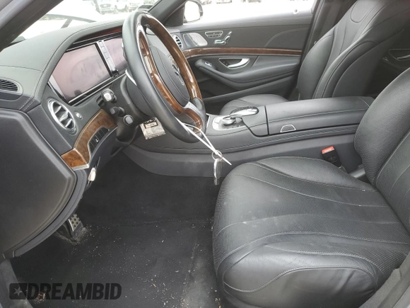 2015 Mercedes-Benz S 550 with VIN WDDUG8CB8FA069701, listed as a Copart auction lot 47743845 with 34,712 mi miles and Salvage Title. Bid and sale history available at DreamBid. Image 7.