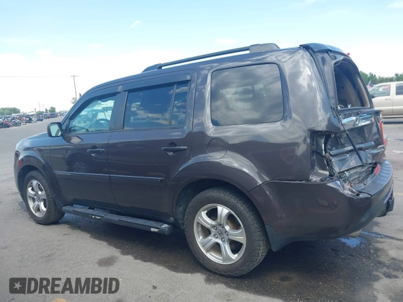 2012 Honda Pilot EX-L with VIN 5FNYF4H55CB017097, listed as a IAAI auction lot 42625034 with 180,783 mi miles and . Bid and sale history available at DreamBid. Image 15.