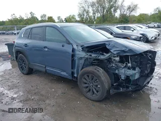 2024 Mazda CX-50 S Select with VIN 7MMVABAM9RN203355, listed as a IAAI auction lot 40399675 with 5,415 mi miles and . Bid and sale history available at DreamBid. Image 1.