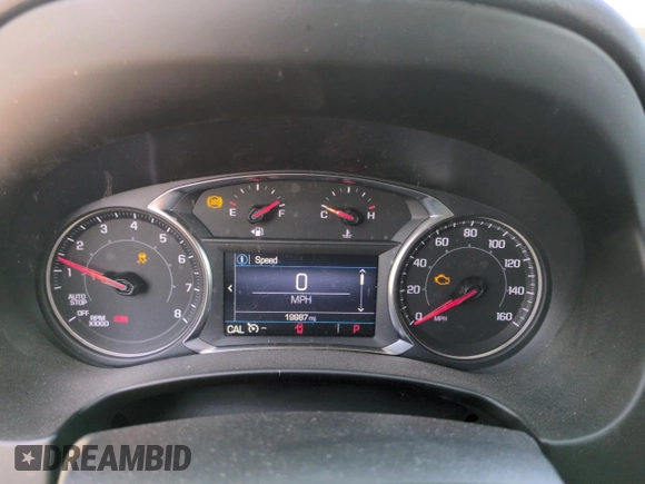 2024 GMC Terrain SLE with VIN 3GKALMEG0RL187737, listed as a Copart auction lot 57155285 with 19,987 mi miles and Clean title. Bid and sale history available at DreamBid. Image 9.