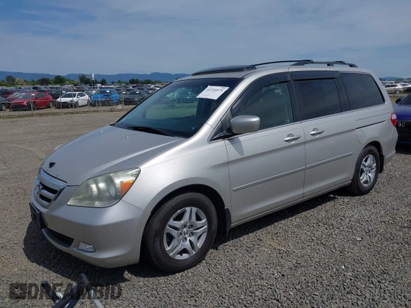 2006 Honda Odyssey EX-L z VIN 5FNRL38786B411187, wystawiony jako IAAI lot #42316075 z przebiegiem 272 658 mil mil oraz . Historia ofert i sprzedaży dostępna na DreamBid. Obrazek 2.