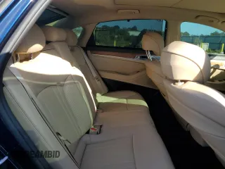 2019 Genesis G80 3.8L with VIN KMTFN4JE1KU328151, listed as a Copart auction lot 76100034 with 52,260 mi miles and Salvage Title. Bid and sale history available at DreamBid. Image 10.