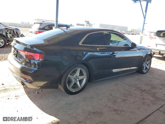 2019 Audi A5 Coupe Premium with VIN WAUSNAF5XKA014890, listed as a Copart auction lot 50365185 with 77,318 mi miles and Salvage Title. Bid and sale history available at carsss.com. Image 3.