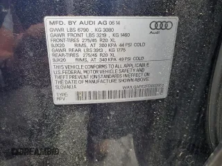 2015 Audi Q7 3.0T Premium Plus with VIN WA1LGAFE2FD002653, listed as a Copart auction lot 54237125 with 148,874 mi miles and Clean Title. Bid and sale history available at carsss.com. Image 13.
