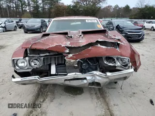 1970 Oldsmobile Cutlass with VIN 336870M340802, listed as a Copart auction lot 80190234 with 13,668 mi miles and Salvage Title. Bid and sale history available at DreamBid. Image 5.