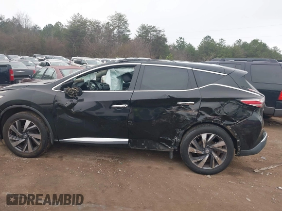 2015 Nissan Murano Platinum with VIN 5N1AZ2MG0FN218749, listed as a IAAI auction lot 41526186 with 206,492 mi miles and . Bid and sale history available at DreamBid. Image 6.