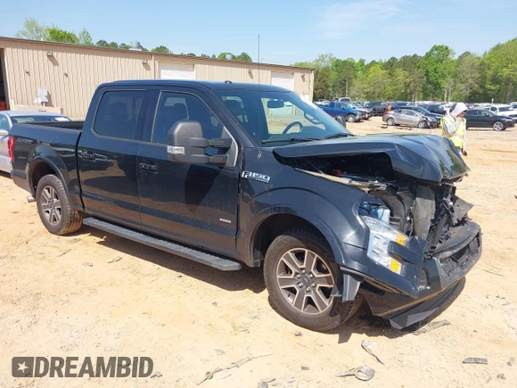2015 Ford F-150 XL with VIN 1FTEW1CP9FFC45355, listed as a IAAI auction lot 42024663 with 215,357 mi miles. Bid and sale history available at carsss.com. Image 1.